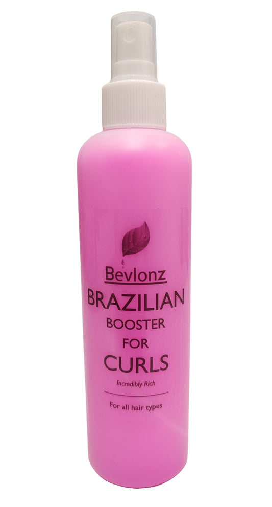 Bevlons - Brazilian Booster Spray for Curls 250ml - All Hair Types