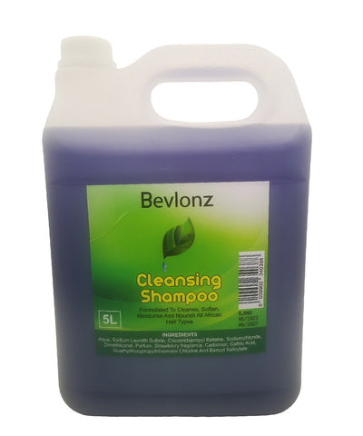 Cleansing Shampoo 5 Litre - Bevlons - Salon Size