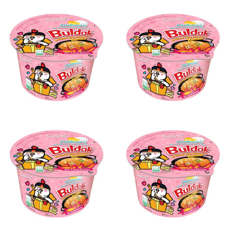Samyang Big Bowl Ramen Buldak Noodles - 4 Pack
