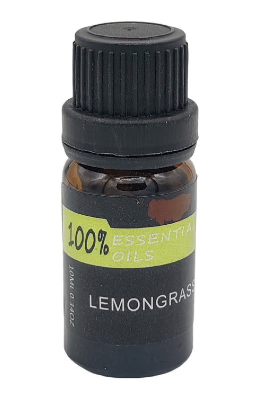 Lemongrass essential oil, Cildan essentials Lemongrass essential oil in bottle image