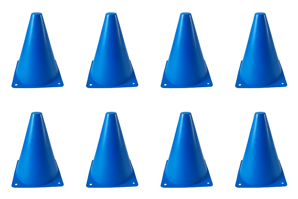 Standard Tall Marker Training Cones 17 cm