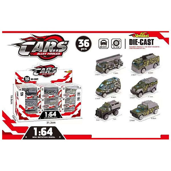 Die Cast Cars Cdu - 36 Units