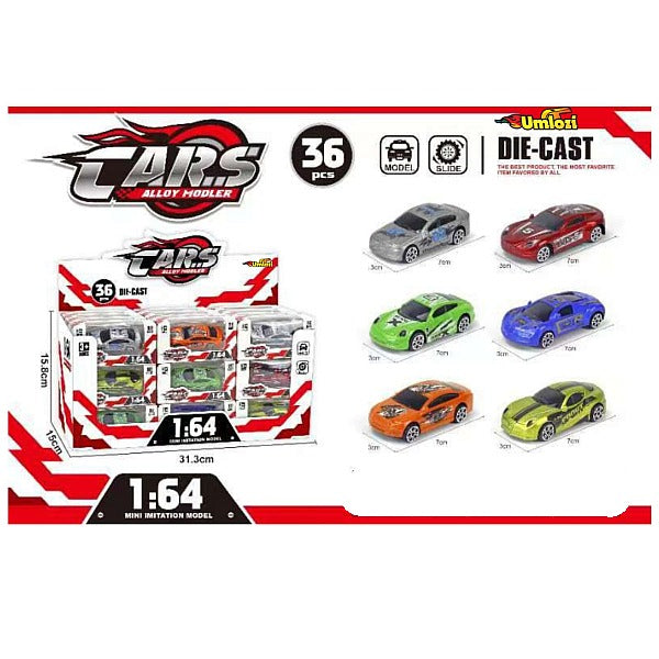 Die Cast Cars Cdu - 36 Units