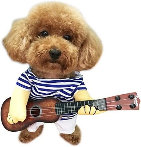 Dog & Cat Dress Up Costume - Guitar Design