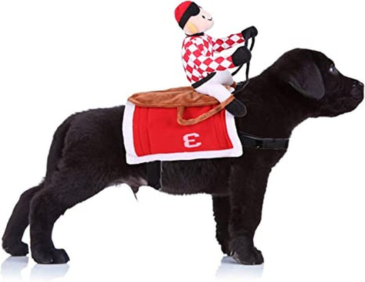 Dog & Cat Dress Up Costume - Jockey Design
