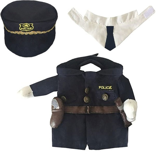 Dog & Cat Dress Up Costume - Policeman Design