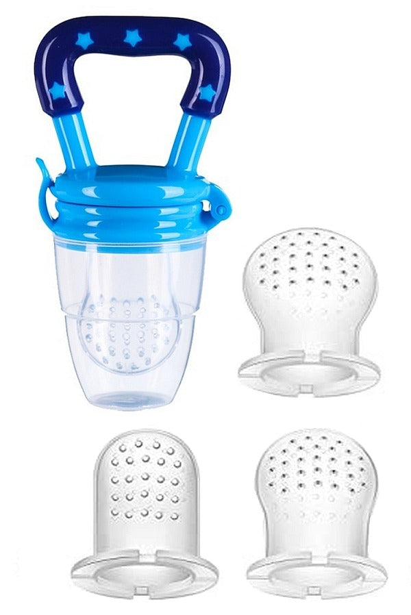 Baby Fruit/Veg Feeder Pacifier with 4 Silicone Teats Sizes