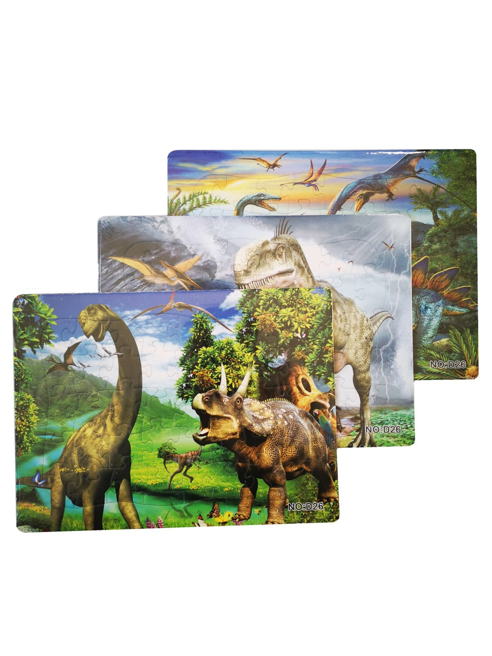 Puzzles - Set Of 3 - 40 Piece Puzzles