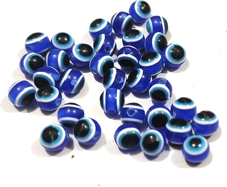 Evil Eye Beads Blue, Craft Beads , Jewellery beads