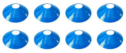 Flat Marker Disc Training Cones - 8 Pack - Assorted Colours - view 4