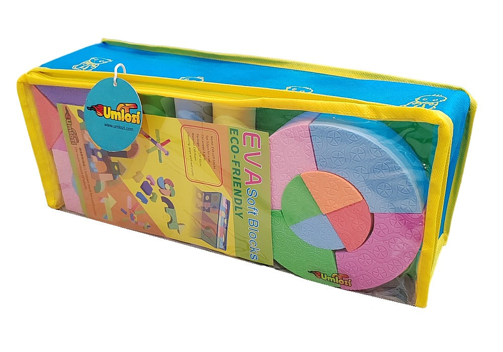 Eva Umlozi Foam Blocks 52pc Set - 3.5cm & 5cm & 7cm Thick