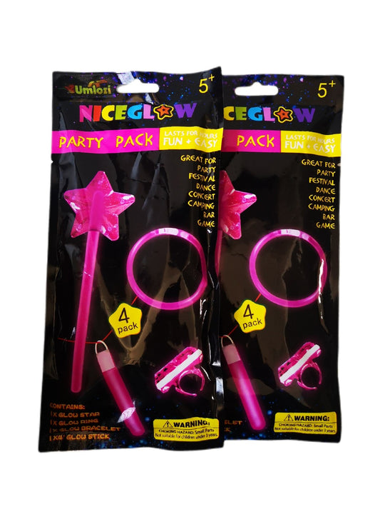 Glow in the Dark Party Pack - 2 Pack