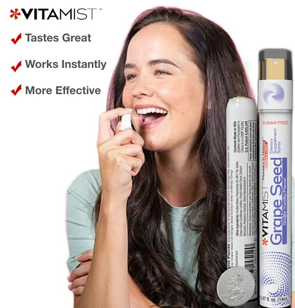 Grape Seed Extract Oral Spray - 30 Day Supply - VitaMist