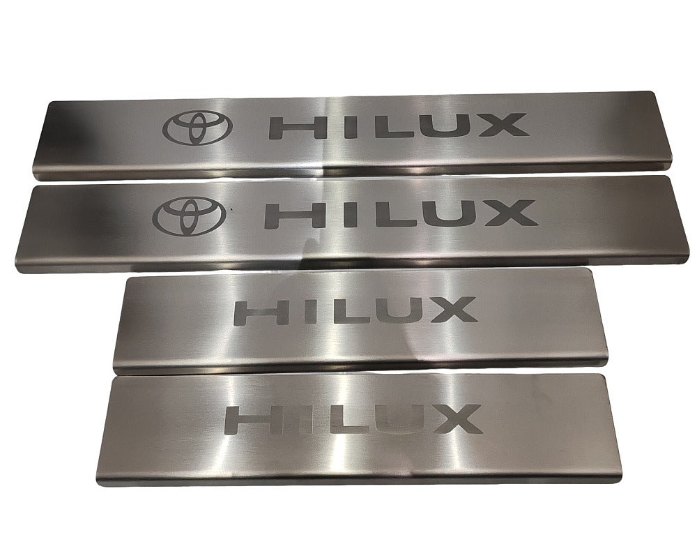 Scuff Plates for a variety of vehicles. Protect your car