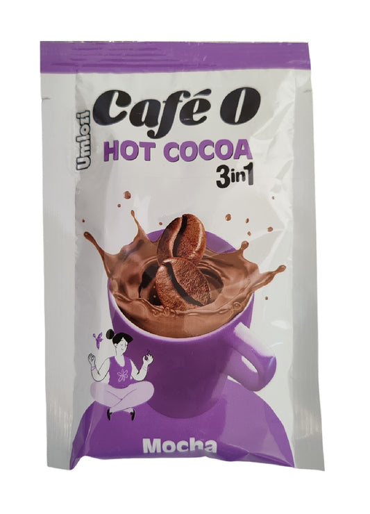 Umlozi Cafe O - 10 Individually Packed Hot Cocoa - Hot Chocolate  3 in 1