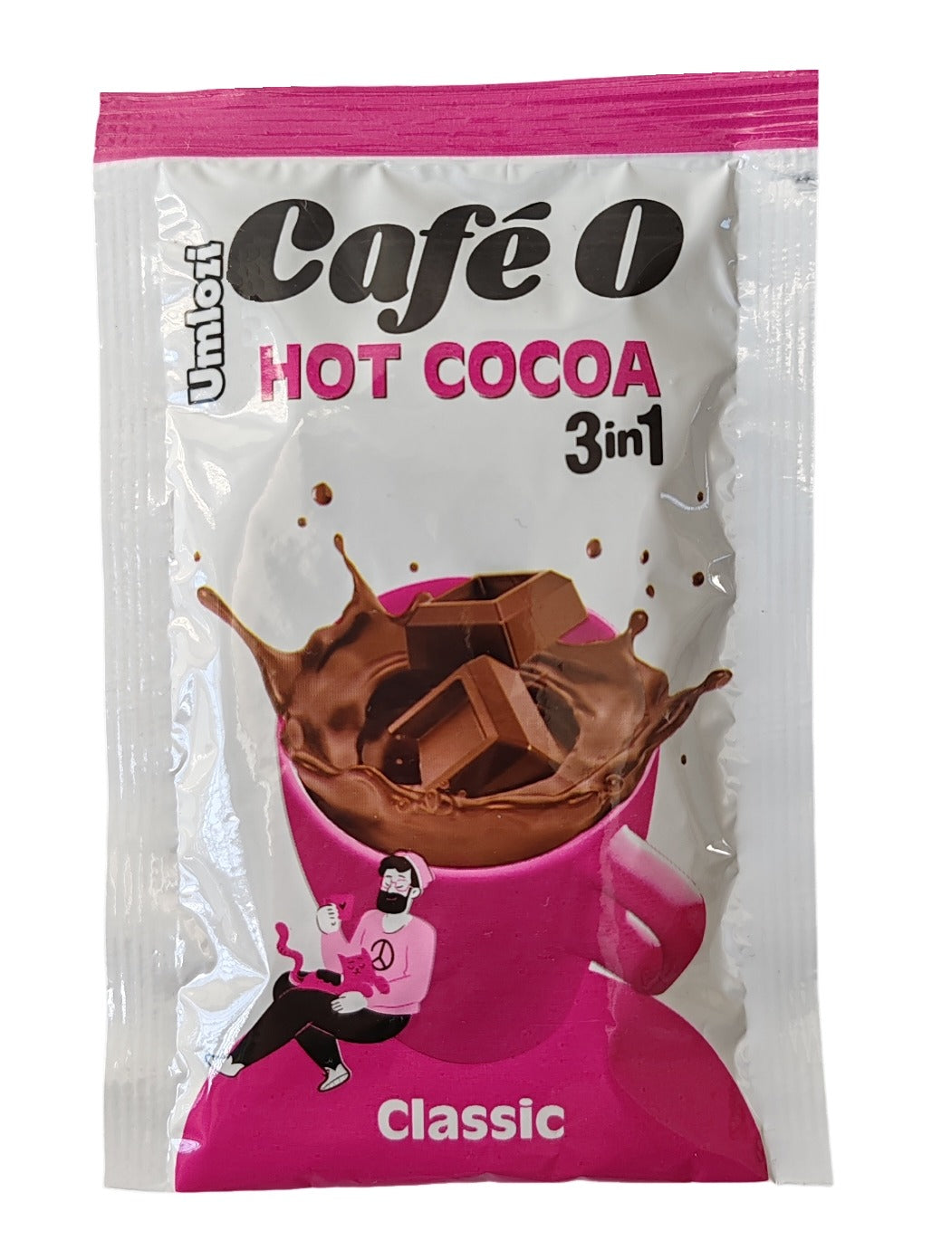 Umlozi Cafe O - 10 Individually Packed Hot Cocoa - Hot Chocolate  3 in 1
