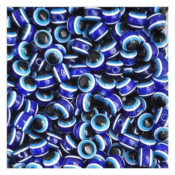 Evil Eye Beads Blue, Craft Beads , Jewellery beads full picture