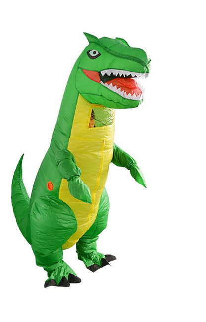 Dinosaur T-Rex Full Suit With Automatic Battery Air Inflator - view 4