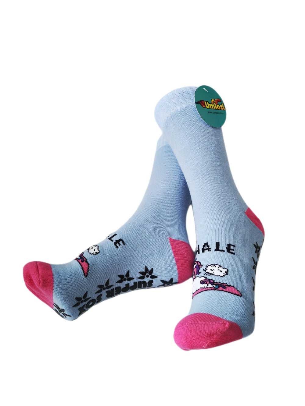 Long Slipper Socks With Non Slip Rubber Sole For Men & Women