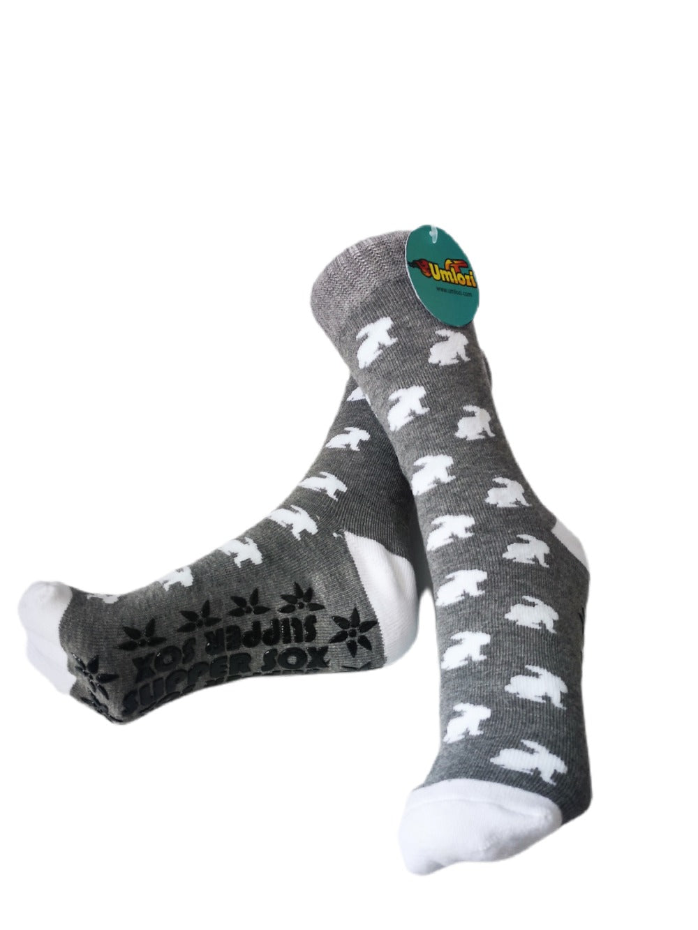 Long Slipper Socks With Non Slip Rubber Sole For Men & Women