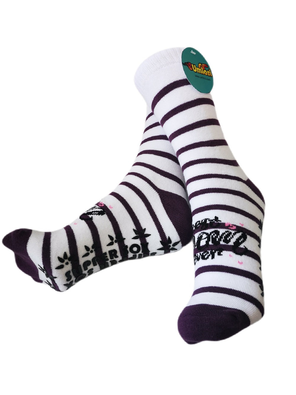 Long Slipper Socks With Non Slip Rubber Sole For Men & Women