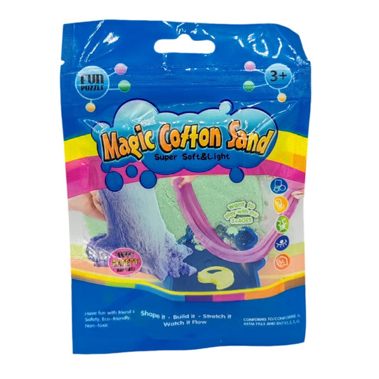 Cotton sand, craft, art, kinetic sand, 50g image