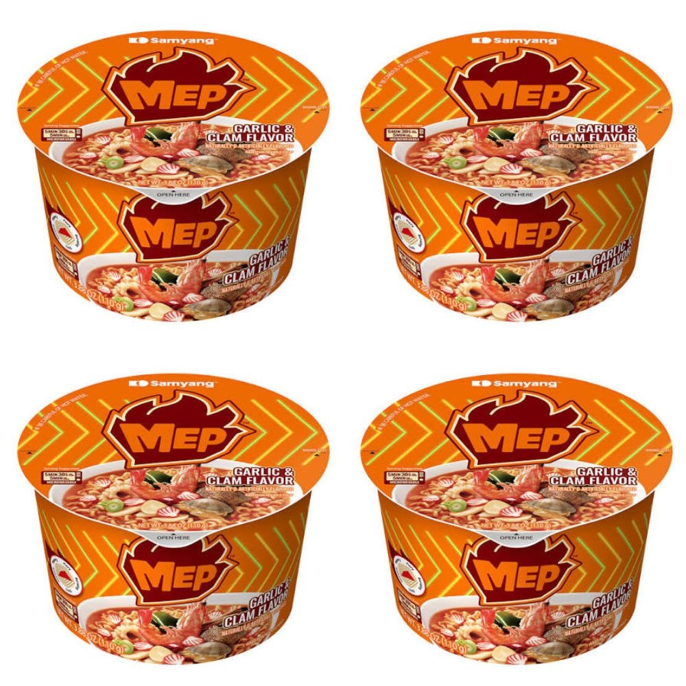 MEP - Samyang Big Bowl 4 Pack - Assorted