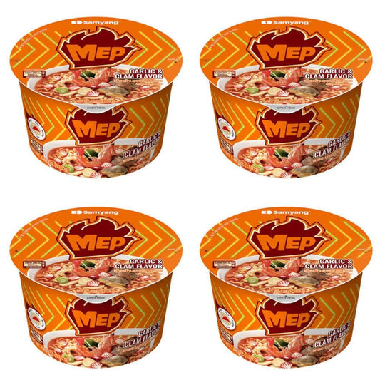 MEP - Samyang Big Bowl 4 Pack - Assorted