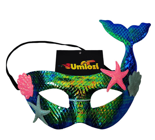 Mermaid Dress Up Mask - Assorted Colours