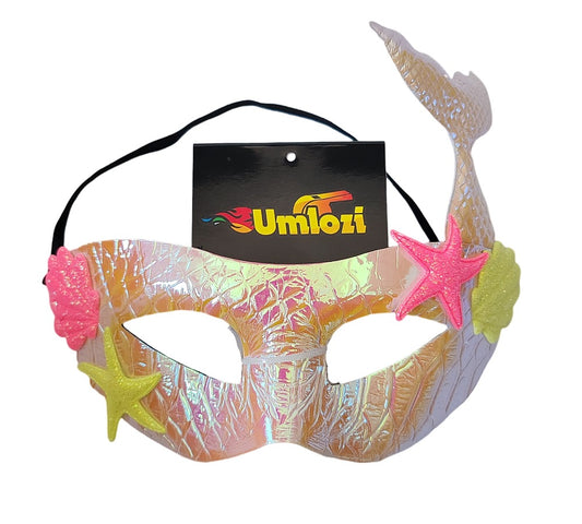 Mermaid Dress Up Mask - Assorted Colours