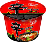 Nongshim Shin Gourmet Spicy Noodle Soup Cup & Bowl- Bulk Pack