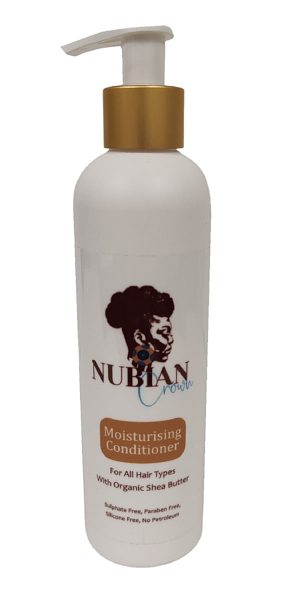 Nubian Crown Moisturising Conditioner For All Hair Types 250ml