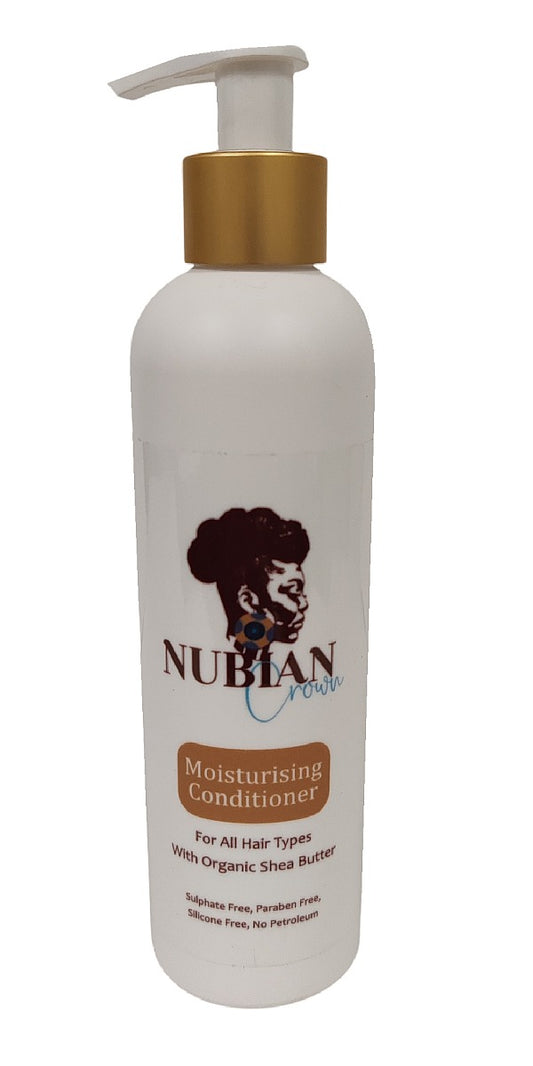 Nubian Crown Moisturising Conditioner For All Hair Types 250ml