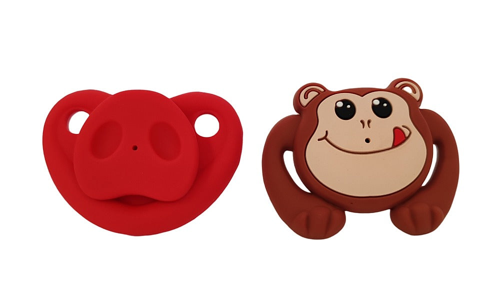 Funny Dummies, Silicone Pacifiers for Babie & Toddlers