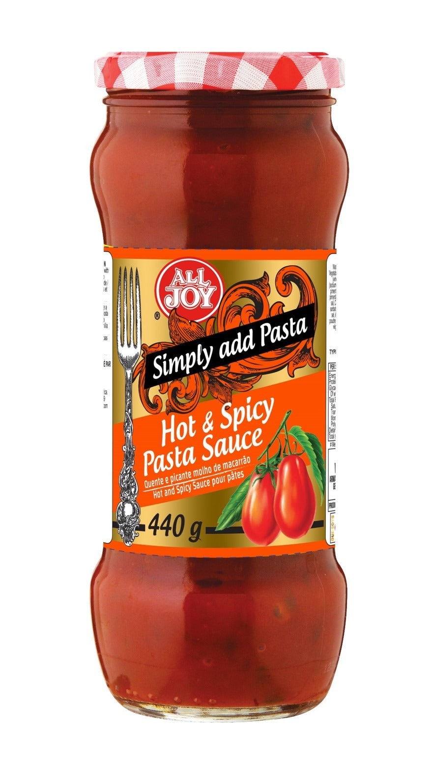 All joy, Pasta Sauce , Hot & Spicy Pasta Sauce