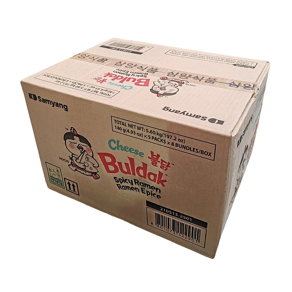 Samyang Buldak Korean Spicy Ramen Noodles Bulk 40 Pack