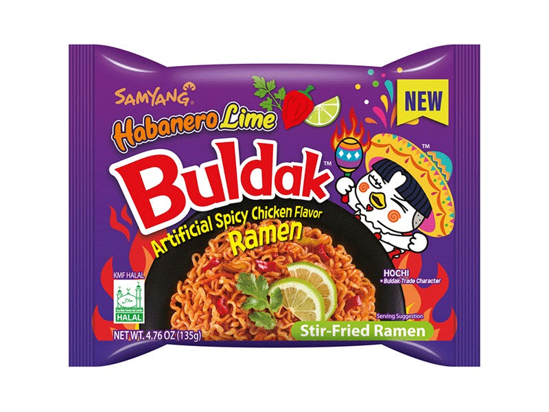Samyang Buldak Korean Spicy Ramen Noodles Bulk 40 Pack