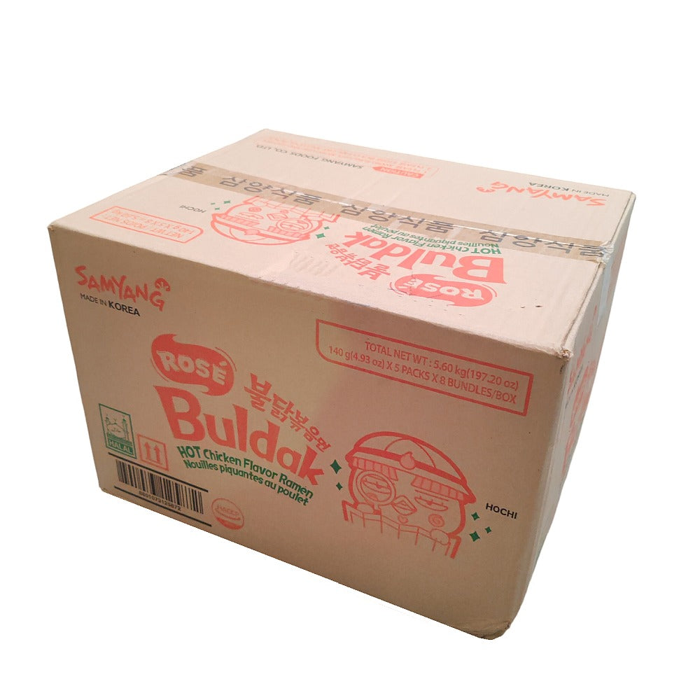 Samyang Buldak Korean Spicy Ramen Noodles Bulk 40 Pack