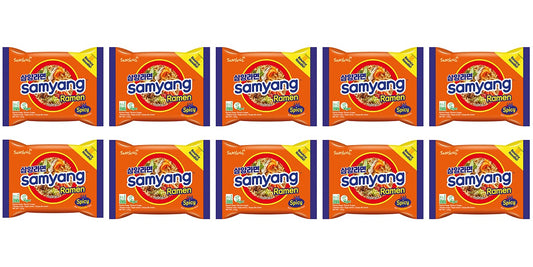 samyang noodle soup, samyang ramen noodle 10 pack
