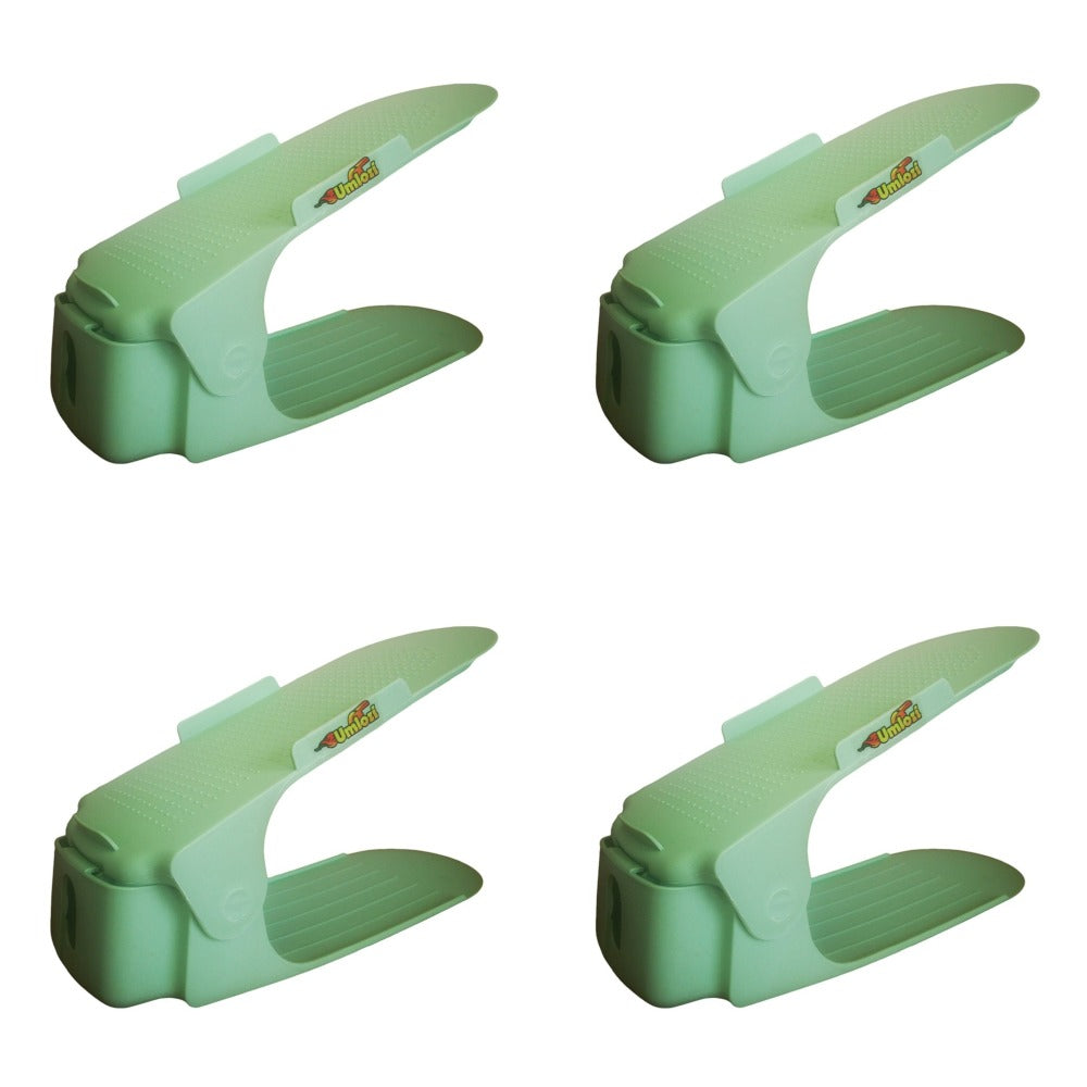 Green shoe slot organisers
