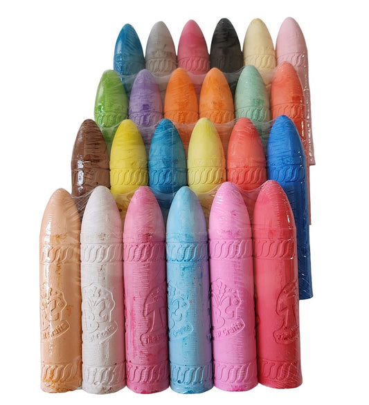 Washable Non-Toxic Jumbo Sidewalk Chalk 24 Pack