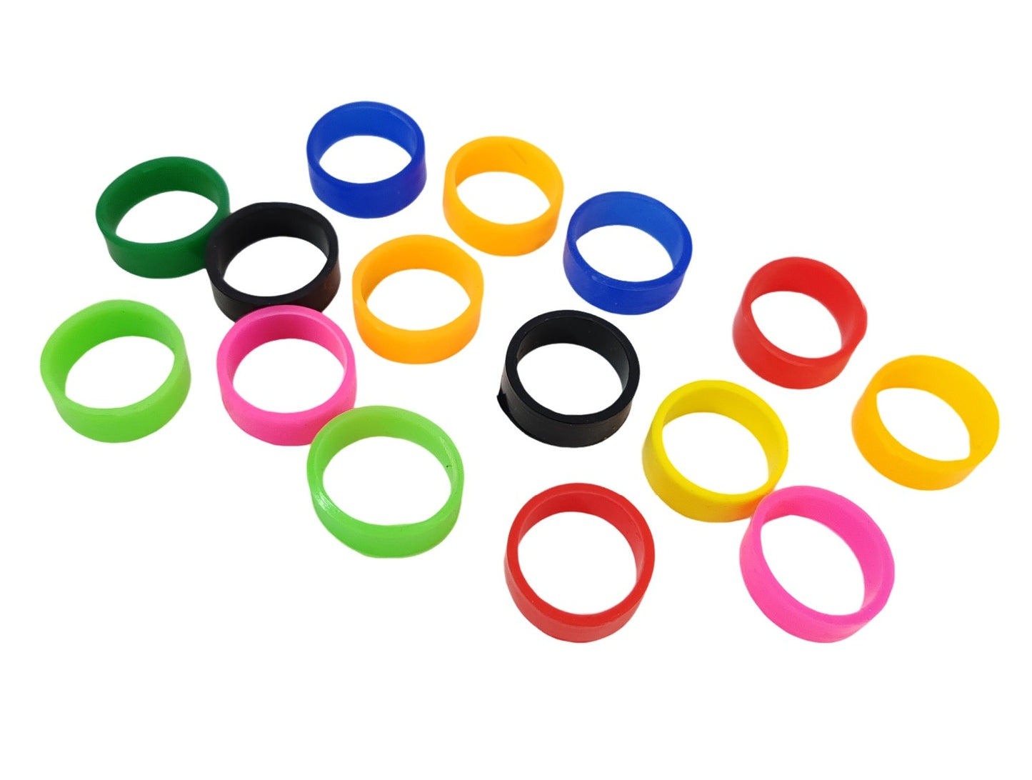 Silicone Rings, affordable rings, fun & Affordable assorted colours