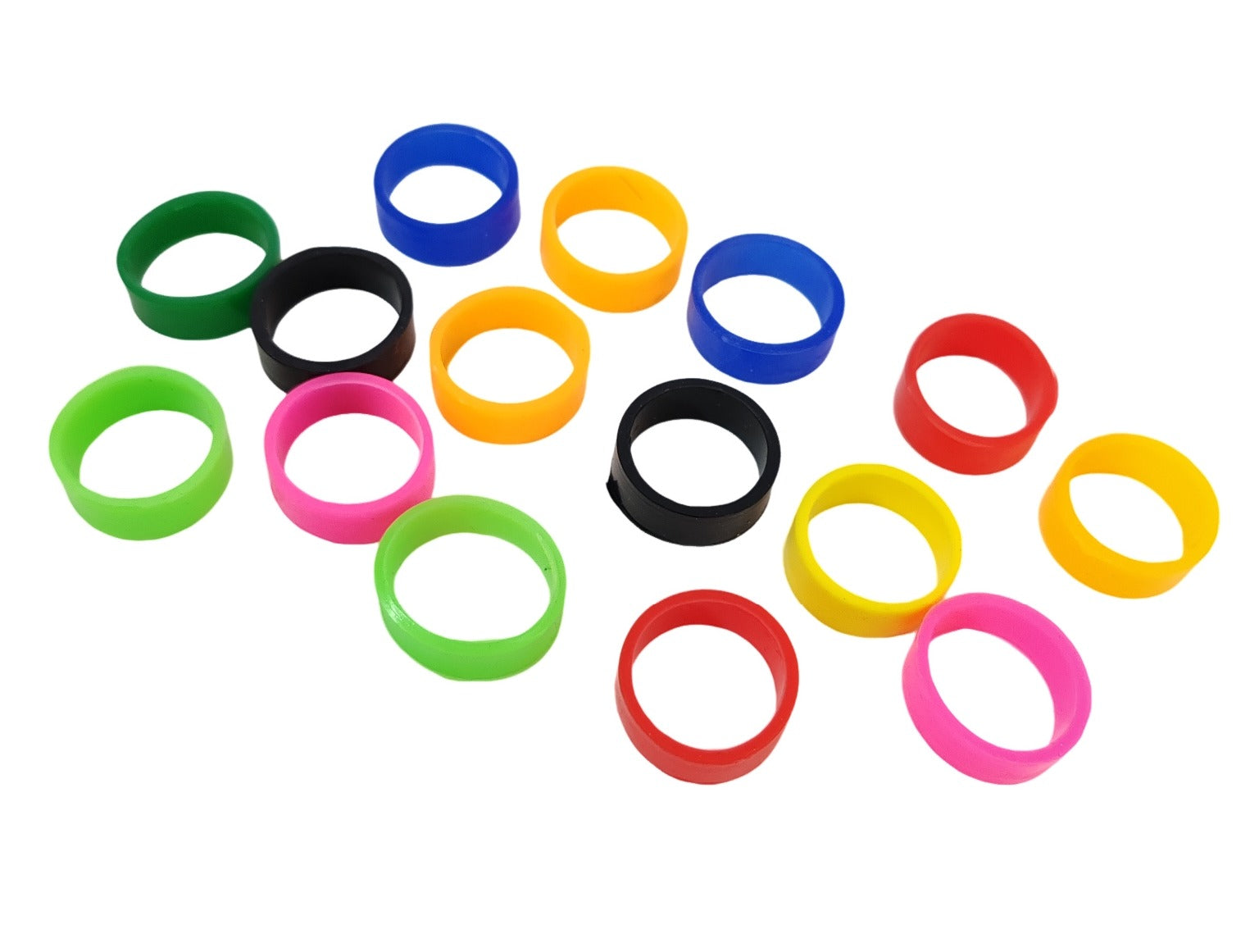 Silicone Rings, affordable rings, fun & Affordable assorted colours