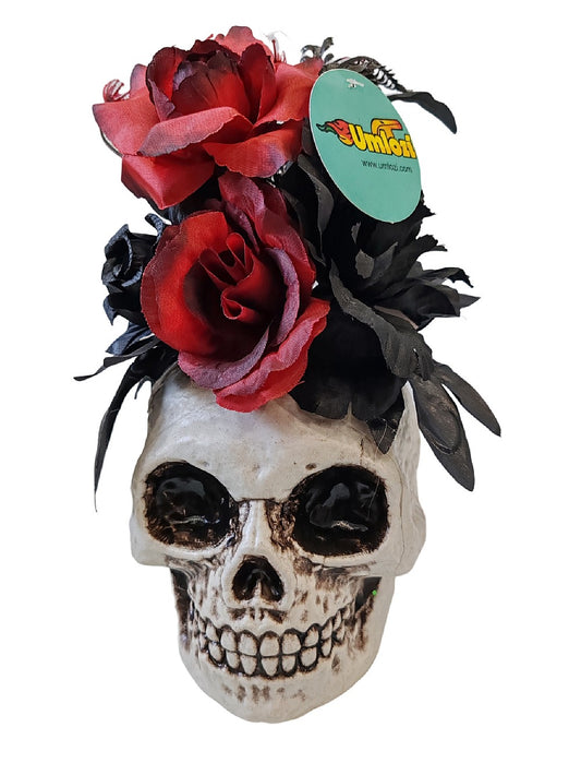 Flower Halloween Skull Full Size