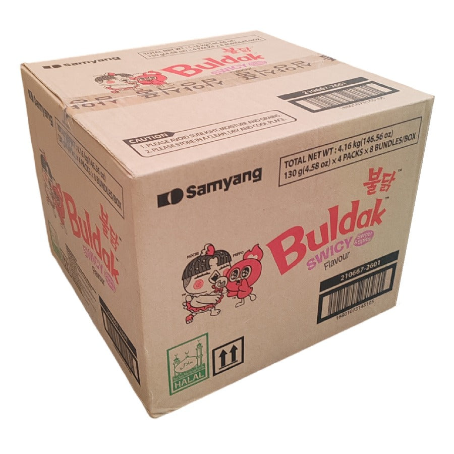 Samyang Buldak Korean Spicy Ramen Noodles Bulk 40 Pack
