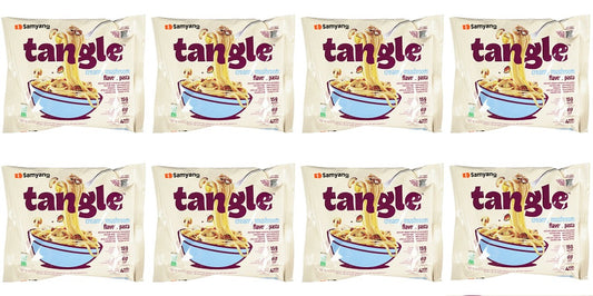Samyang Tangle  - Creamy Mushroom Flavour Pasta - 8 Pack 105g