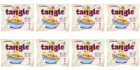 Samyang Tangle  - Creamy Mushroom Flavour Pasta - 8 Pack 105g