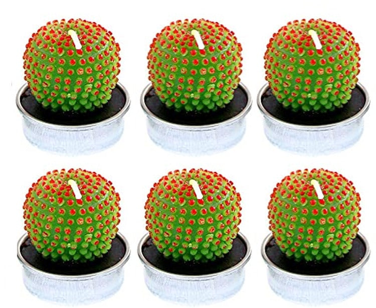 Tealight Candle Succulent Plant Designs 6 Pack