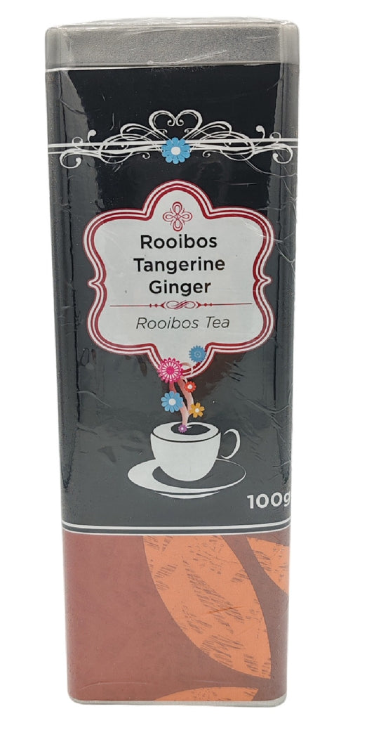 Rooibos, Tangerine, Ginger Tea 100g - Cildan Tea Merchant
