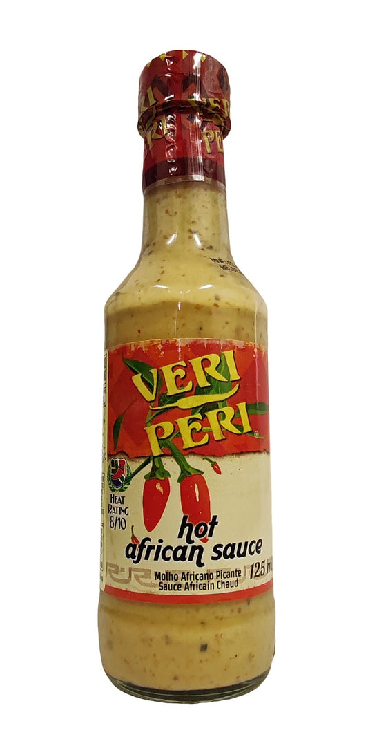 Veri Peri Sauce - Hot African Sauce - Assorted Flavours 125ml